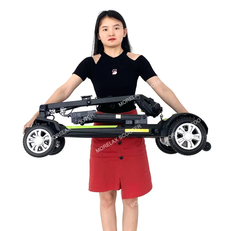 

Hot Selling Lightweight Folding 4 Wheel Adult Electric Mobility Scooters For Elderly And Disabled