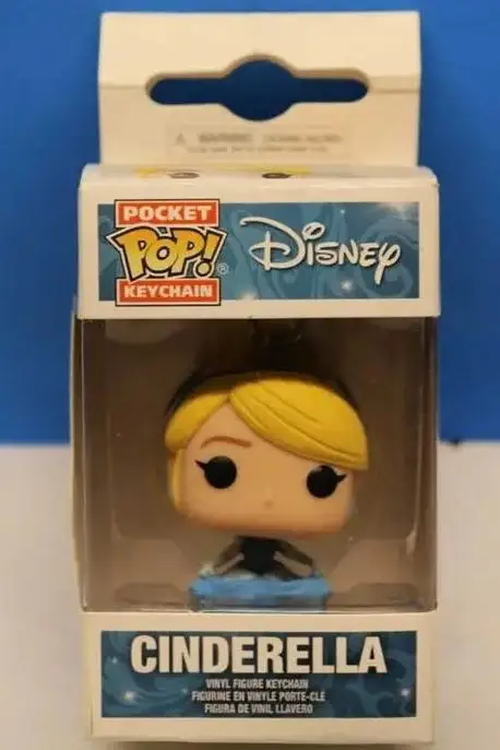 FUNKO Pop Disney llavero juguete Cenicienta PVC figura colección modelo juguetes niño colección regalo