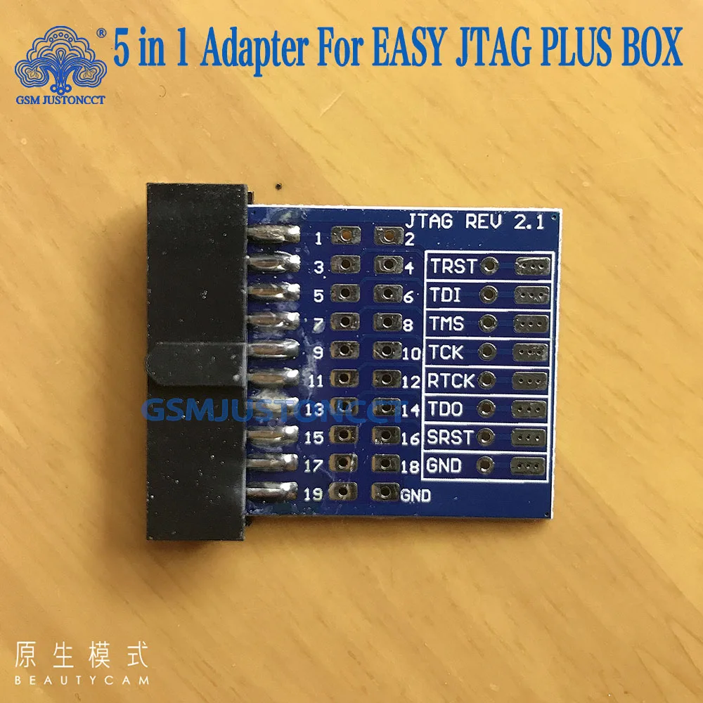 Imagem -05 - Original Novo Conjunto de Adaptadores em Jtag Isp1bit Isp4bit U-socket E-socket para Easyjtag Plus Box Ferramenta Esayjtag