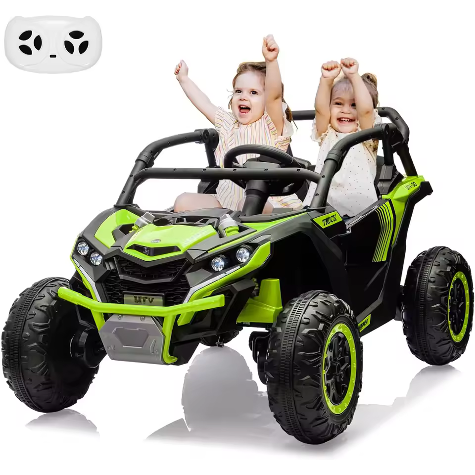 24V 2-Seater Ride-on UTV Kids 4WD Off-Road Electric Vehicle
