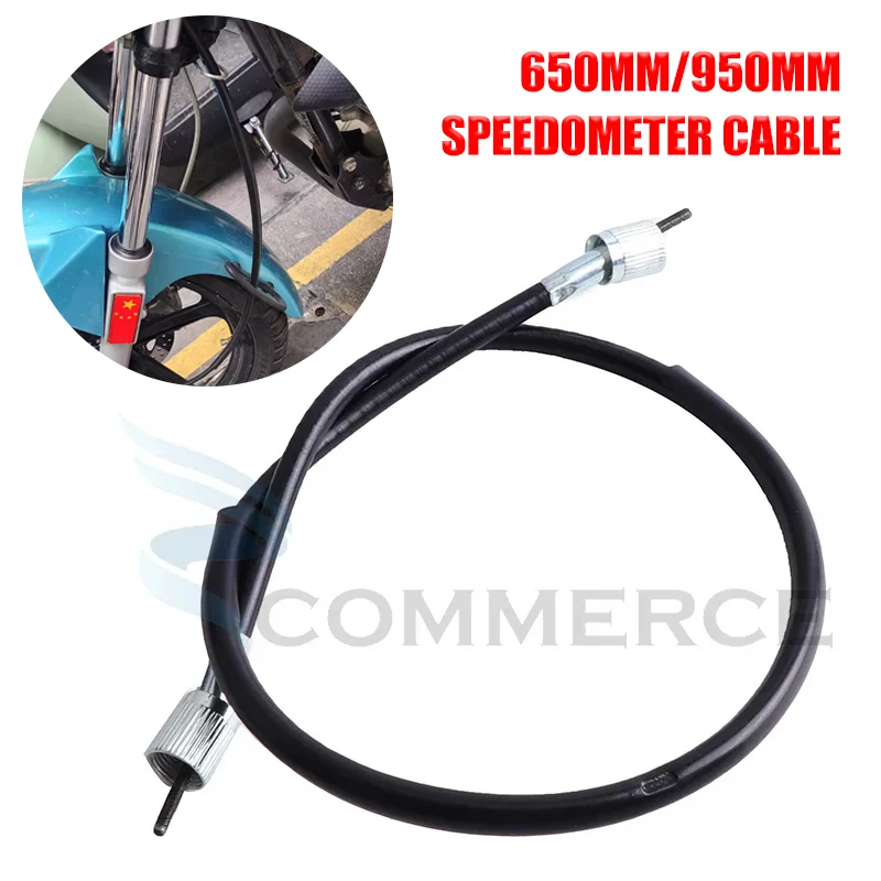 Motorcycle Speedometer Cable Double Head Rubber Coated Mileage Line for Honda Z50 Z50A Z50J Z50R Mini Off-Road Monkey Bike