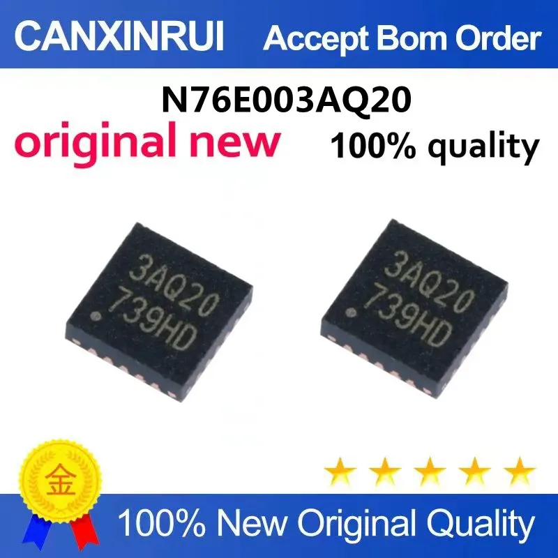 

N76E003AQ20 3AQ20 QFN20 package New wireless charging IC Welcome to consult and shoot directly