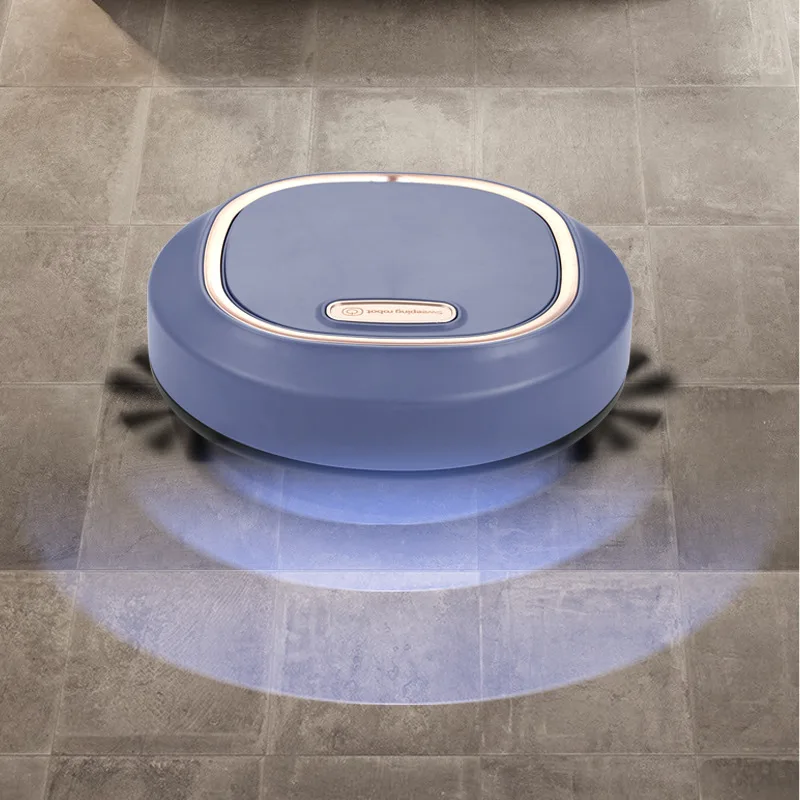 

Fully Automatic Intelligent USB Charging Vacuum Cleaner Household Sweeping Robot with EU/US Plug Cross-Border Gift for Wholesale