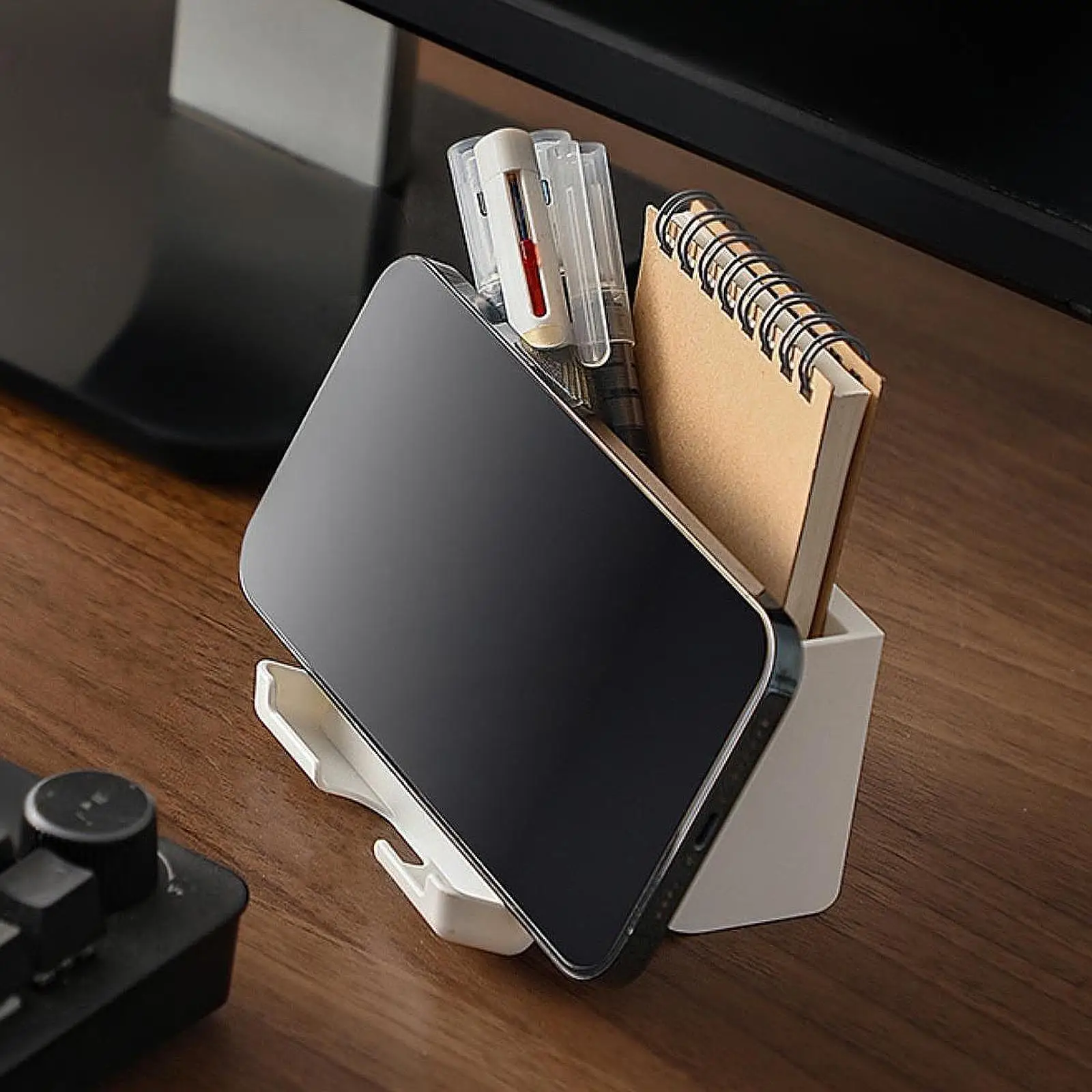 Ponsel dudukan dinding portabel, Organizer Media ringan trendi