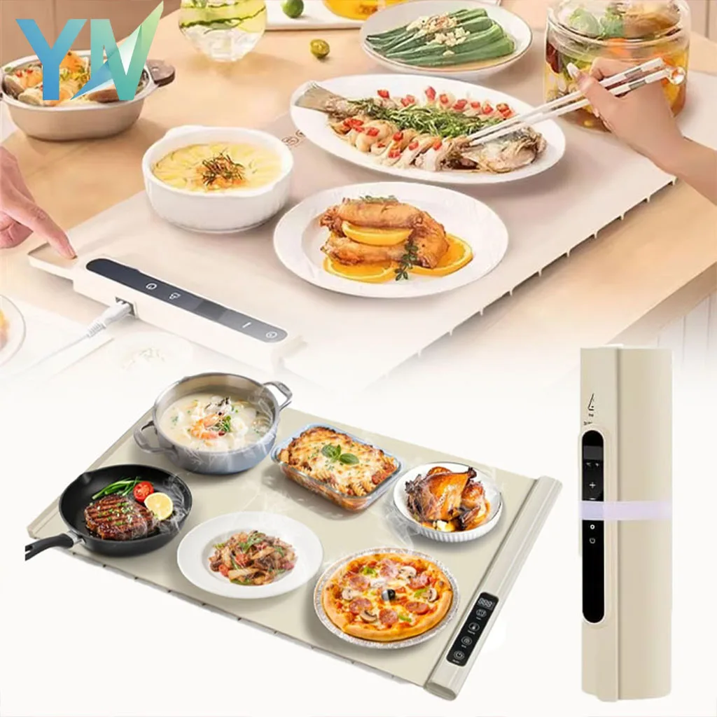Foldable Electric Warming Tray Review: Silicone Hot Plate