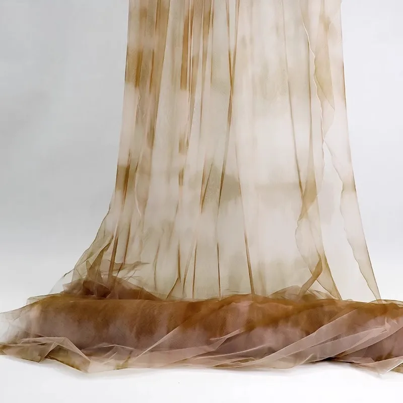 5 متر جديد ثلاثين الألوان اختياري الشاش الستار النسيج الديكور شبكة اليدوية DIY بها بنفسك الزفاف خلفية الديكور الملحقات #2