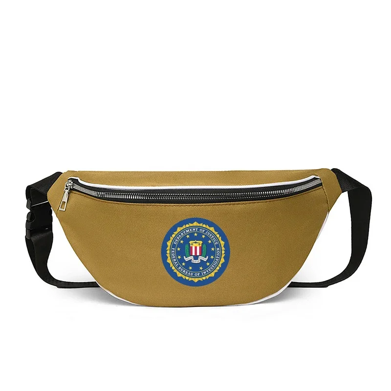 

FBI waist bag crossbody bag travel sling bag shoulder bag phone bag fashion casual sports back pack support icons custom YB-209