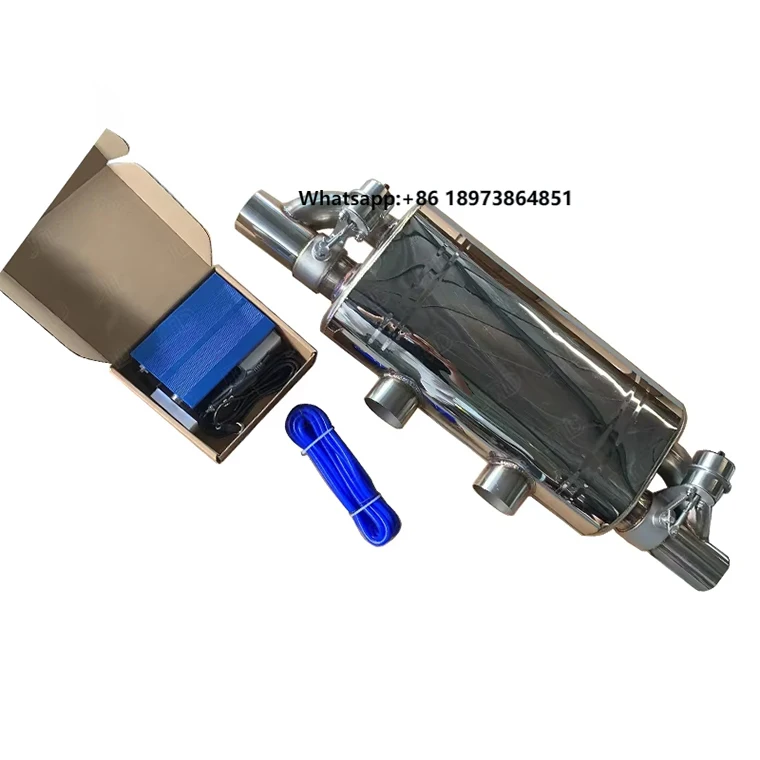 

Universal 2.5 Inch Vacuum Valve Exhaust with Remote Control for Car Exhaust Valvtronic Mufflers