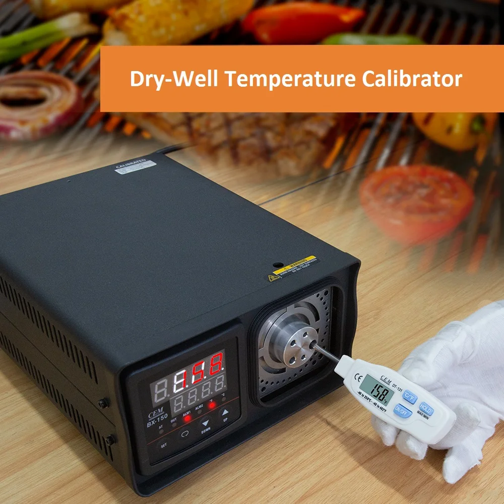 

Dry Well Mini Heat Source Thermocouple Block Temperature Calibrator for thermostatic RTD/thermistor/thermocouple