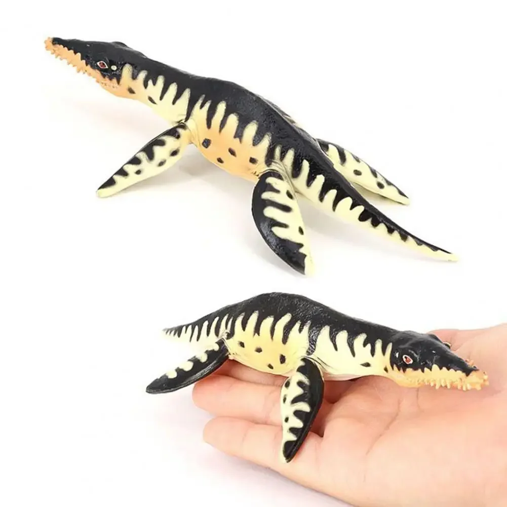 Dinosaur Ornament Educational Toy Simulation Dinosaur Realistic Shape Collectible Realistic Liopleurodon Model Figure