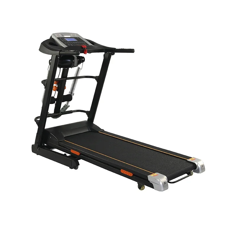 Good Quality running area 1260*420MM Black Operable Foldable Motorized Treadmill for Fitness and Exercise