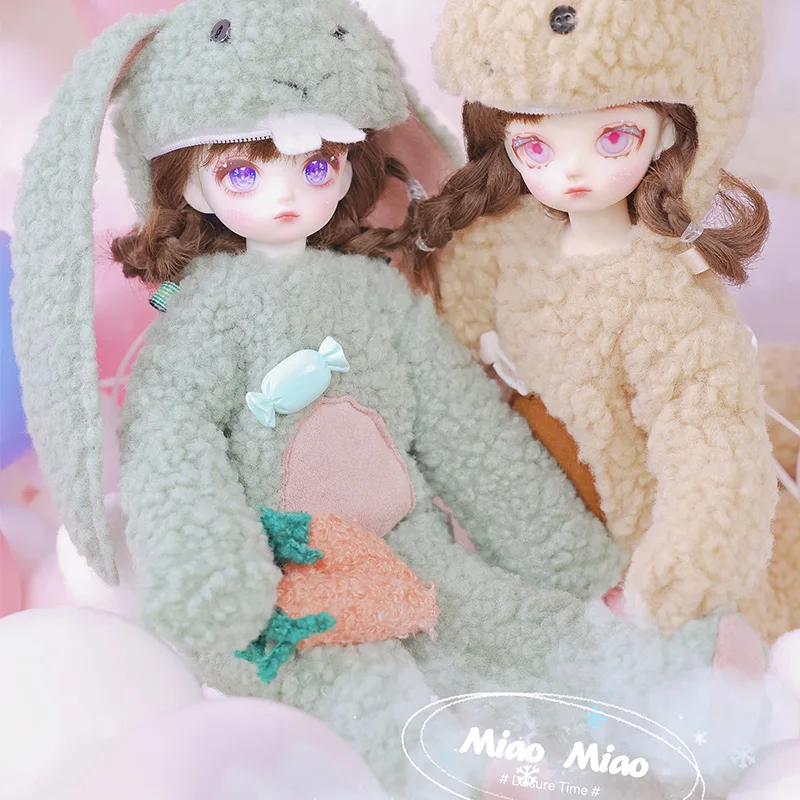 Fantasy Angel 1/6 BJD Doll Miao MSD Resin Toys For Matcha bunny Clothes Like Carry Out Bag Bear Doll Surprise Gift