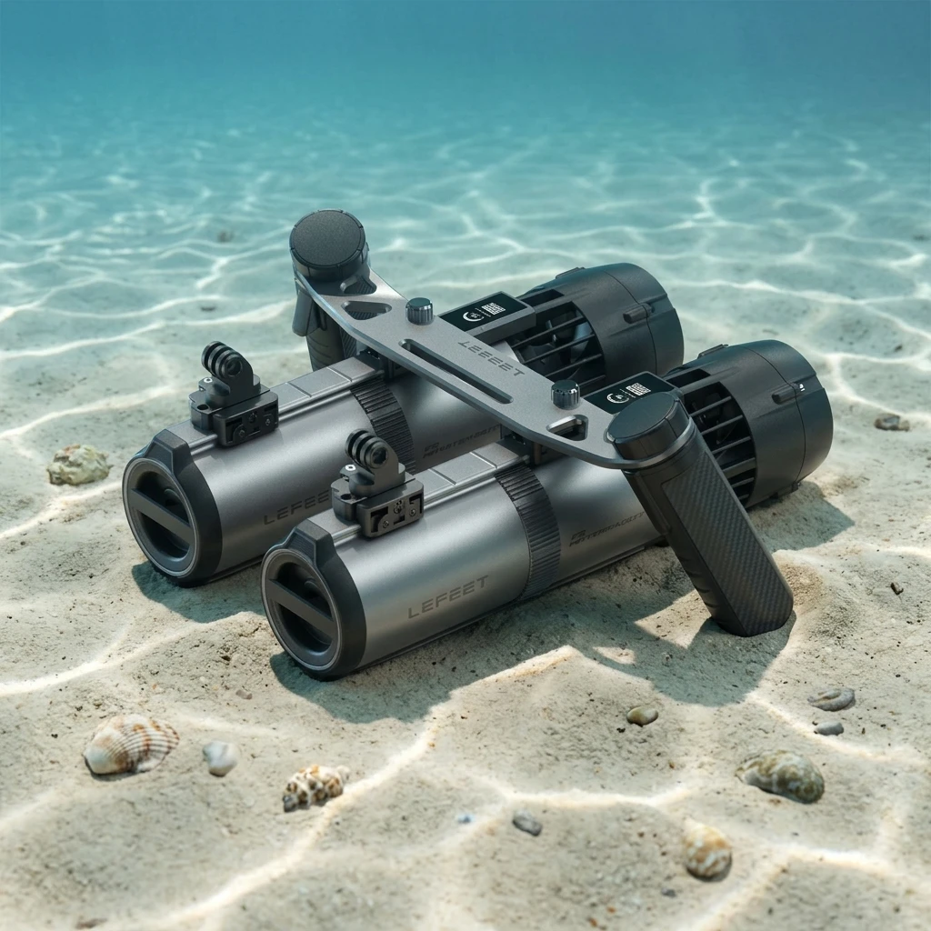 Dual-engine Mode Diving Motor Scooter High Speed Powerful Electric Underwater Scooter - view 4