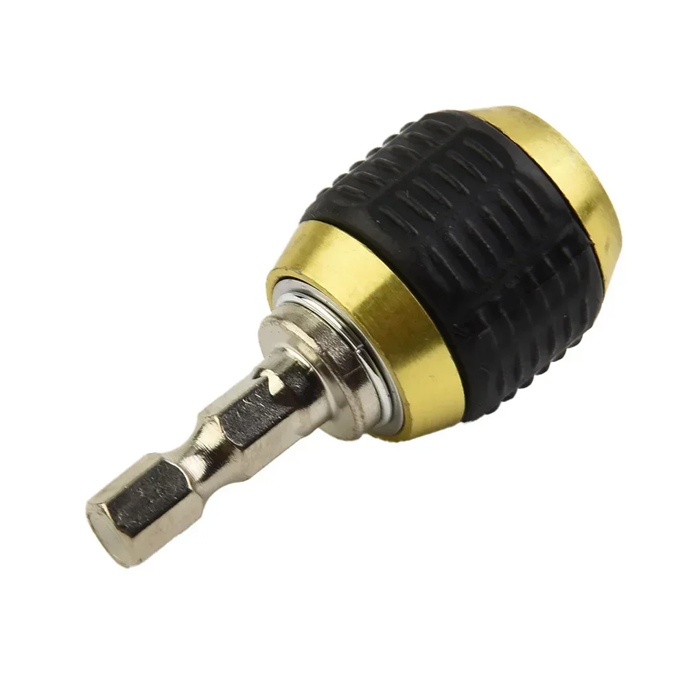 

50mm Hexagonal Shank Quick Coupling 1/4" Hex Self-Locking Connecting Rod Drill Bit Holder Drill Chuck Adapter Power Tools