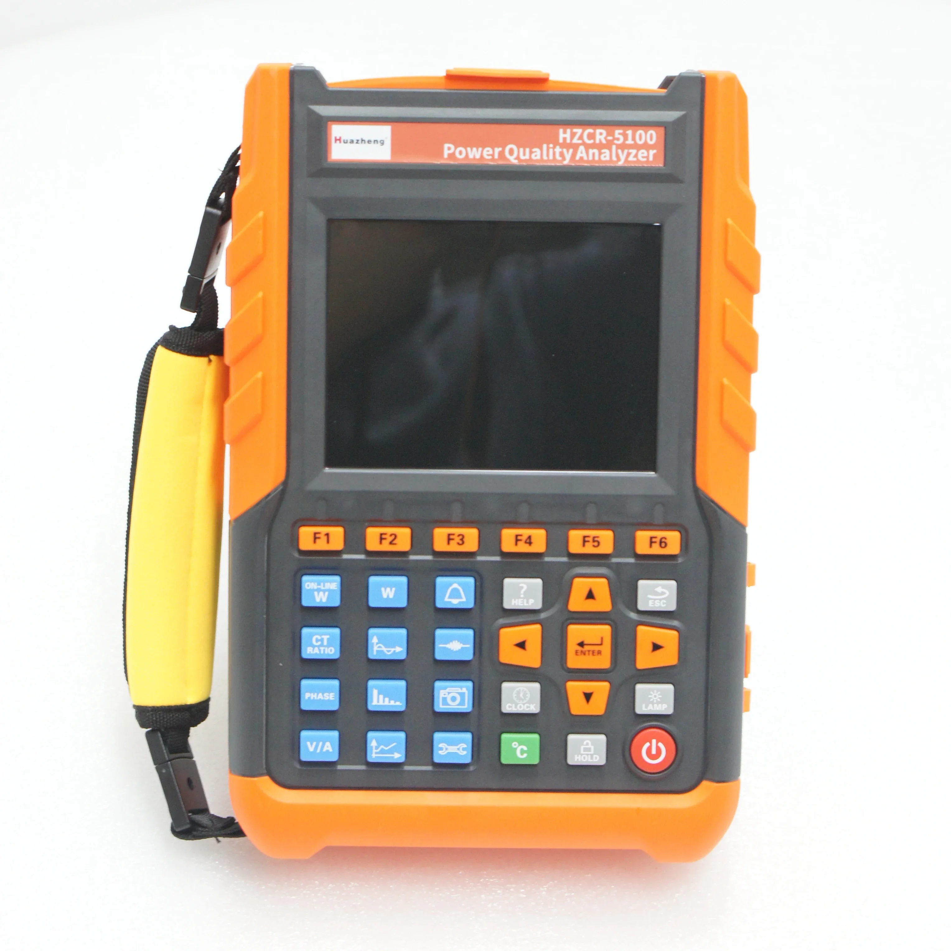 HuaZheng HZCR-5100 Three Phase Handheld Power And Harmonics Analyzer Multifunctional Intelligent Quality