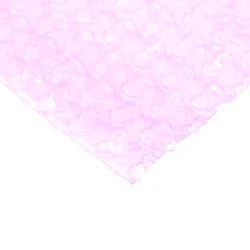 Color Pink Love Bubble Bag Thick Shockproof Bubble Film Packaging Bubble Paper Express Bubble Paper Heart-shaped Wholesale