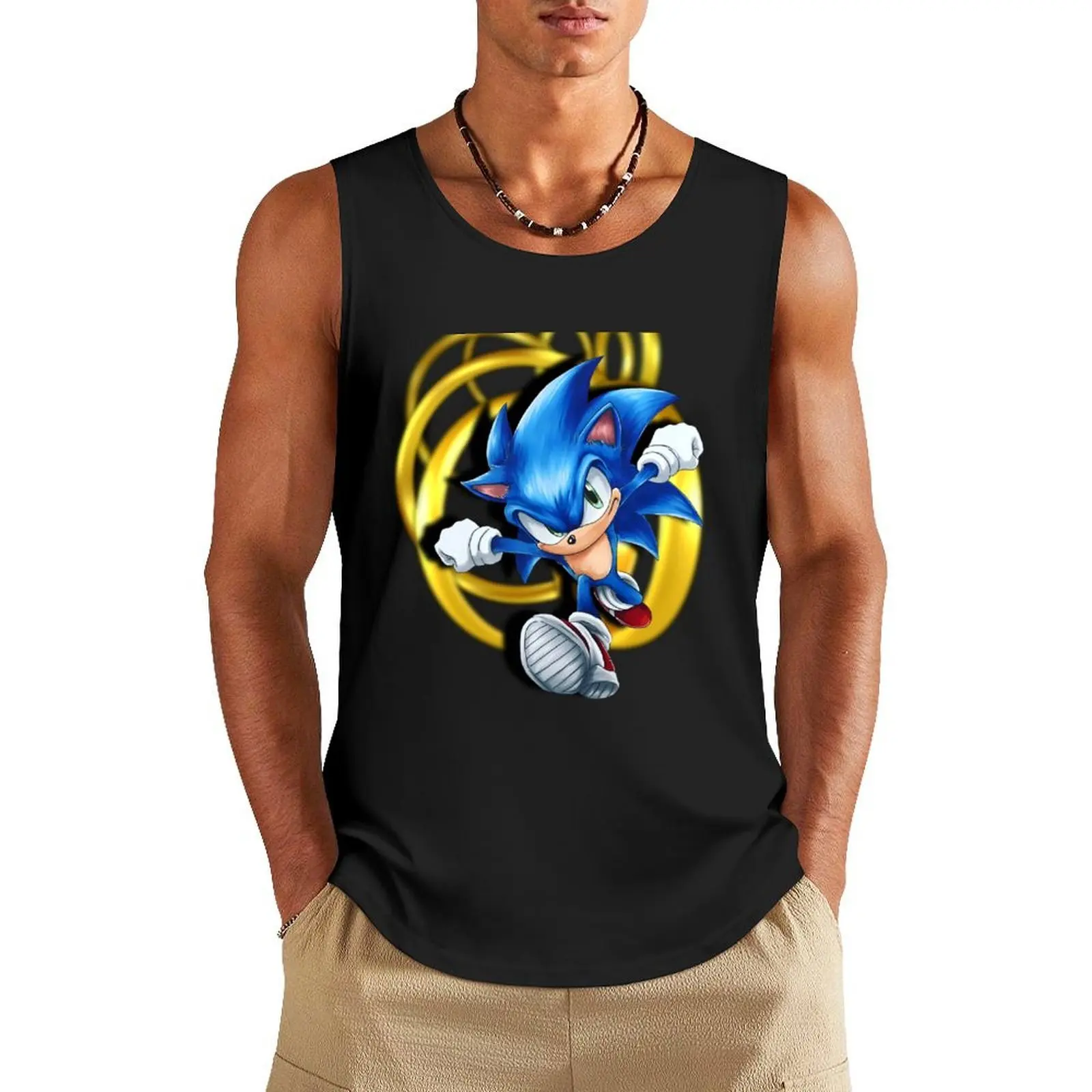 

Gotta Go Fast Tank Top bodybuilding men Gym wear men clothes cotton t-shirts man