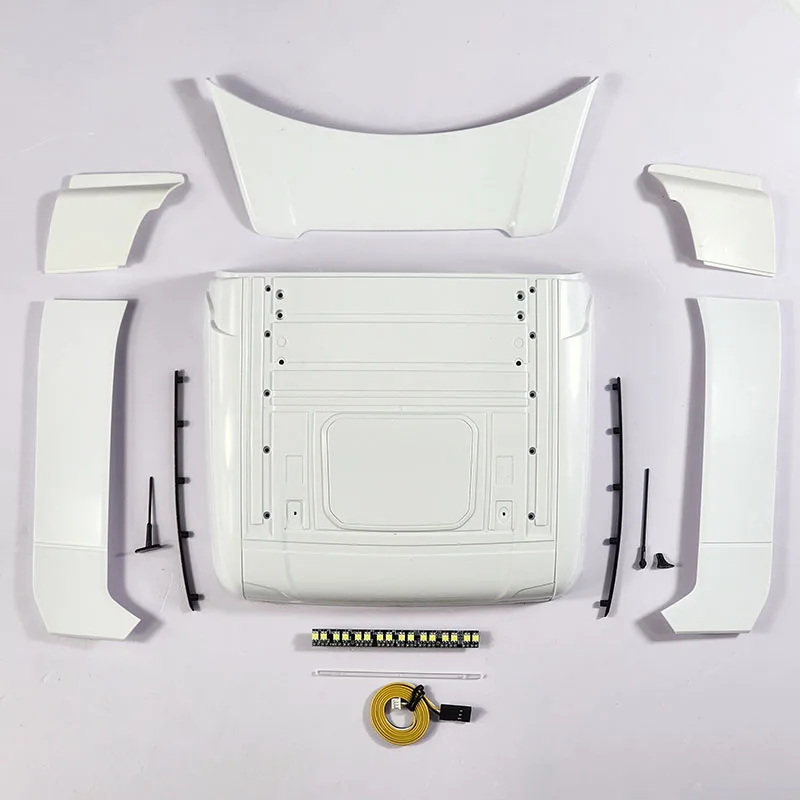 Plastic Simulation 770S Medium Roof High Roof Kit Cockpit Top Kit for 1/14 Tamiya RC Truck SCANIA 770S 6x4 56368 56371 56379