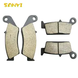 Motorcycle Front Rear Brake Pads For Honda CRM250 XLR250 XR250 XR300 NX4 lcon XR400 XR650L CR125R CRF230L CRF230M SL230
