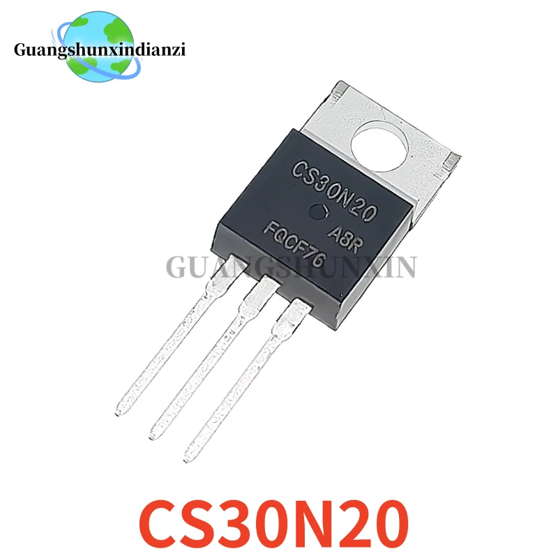 10PCS 100% NEW CS18N20 CS30N20 CS30N25 CS40N20 CS50N20 CS60N20 TO-220 MOS Field effect transistor