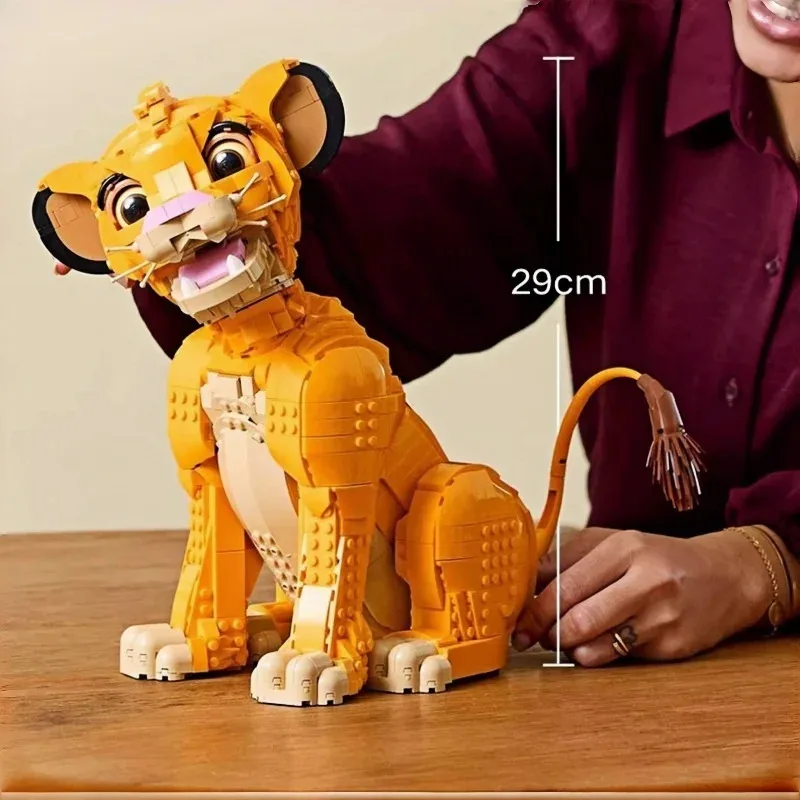 

Новый конструктор «Король левов» 2026 года, 43247, 1445 деталей, идеально подходит для детских рождественских и новогодних подарков, подарков на день рождения