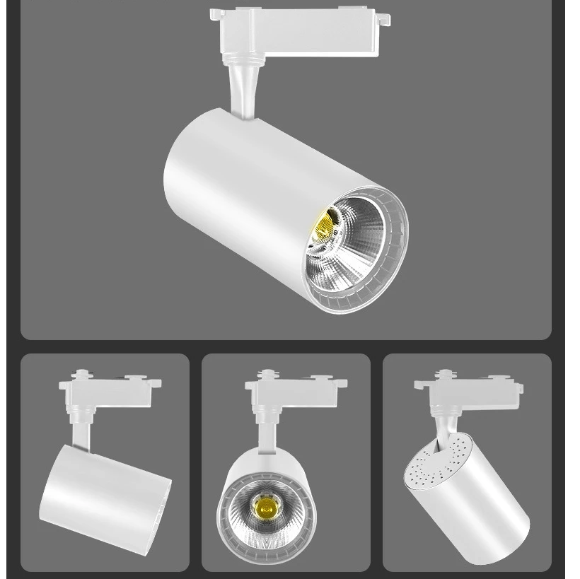 Led Track Light Lamps 12/20/30/40W Track Lighting System Led Track Rail Spot Light for Clothing Store