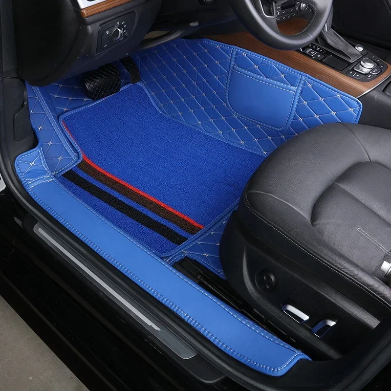 

1 seat Customize Car Floor Mat Double Layers for 1 Seat ( Must let seller know your car model year and maker when placing order)