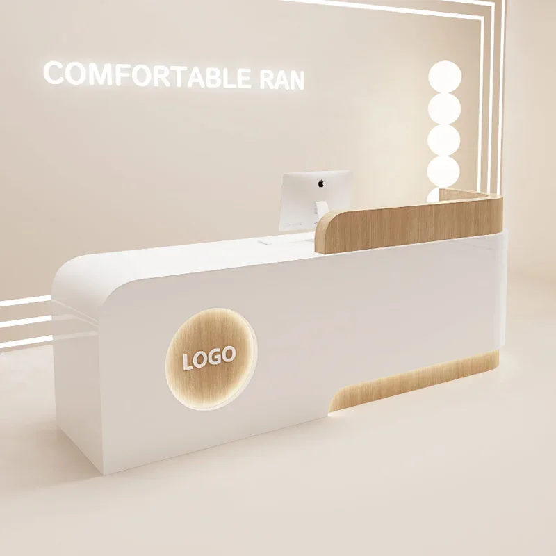 Luxury Desks Reception Counter Desk With Drawers Reception For The Beauty Salon Small Reception Counter Completory Office Desk