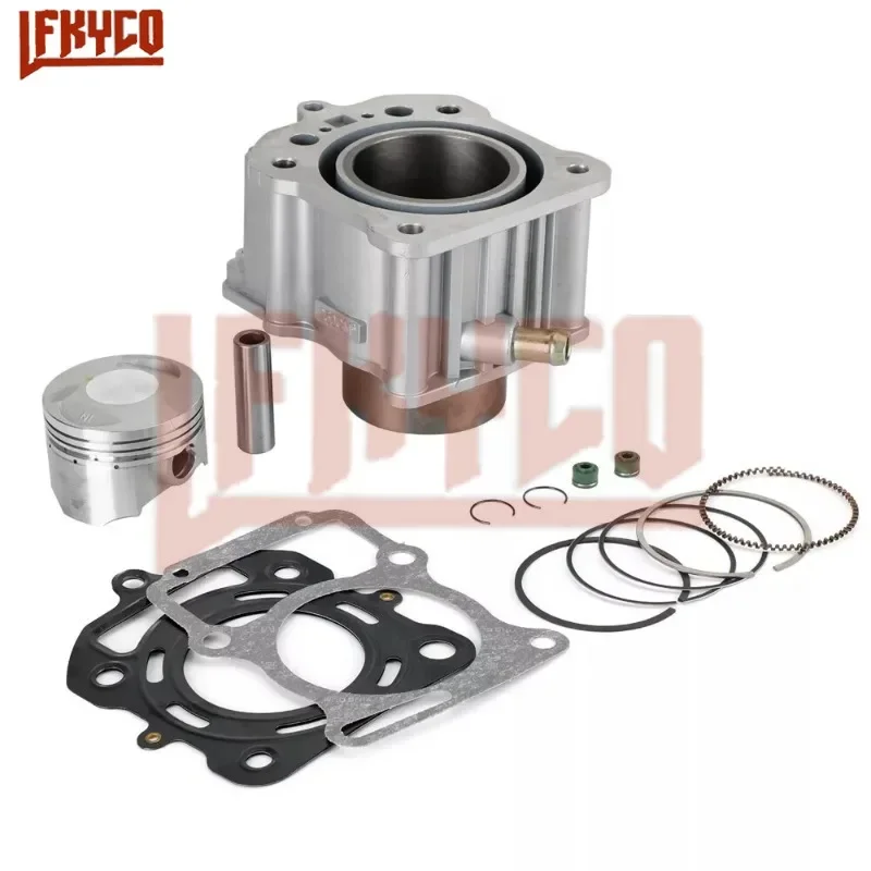 Kit de cilindro de furo para motocicleta, 67mm, motor para honda lifan cg250 zongshen zs250 167mm, refrigerado a água atv dirt taotao roketa motoblock