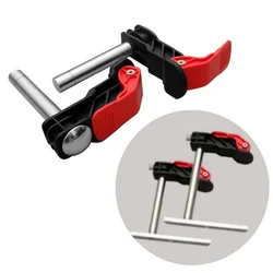 Workbench Bench Dogs Clamp Hold Down Clamp 2Pcs, Stainless Steel Adjustable Fast Fixed Clip Woodworking Benches Press Fixed Tool