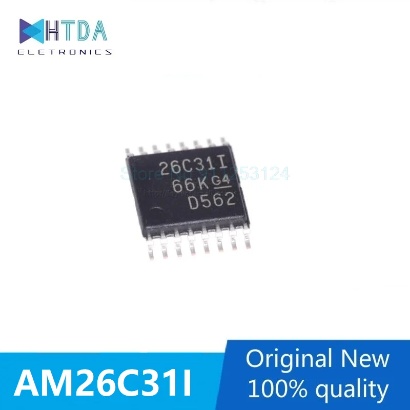 10pcs/lot AM26C31IPWR 26C31I AM26C31I TSSOP-16