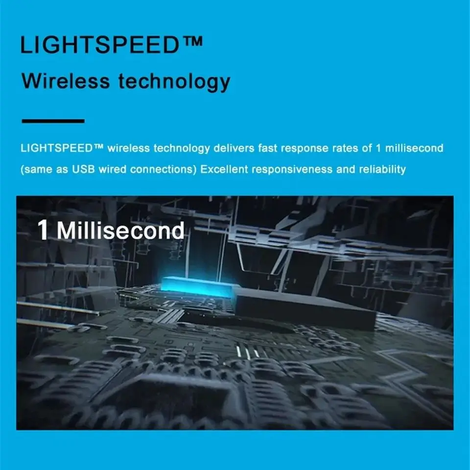 لوجيتك G304 ماوس ألعاب لاسلكي خفيف الوزن بتصميم مريح USB توصيل وتشغيل مثالي لألعاب الرياضات الإلكترونية والعمل المكتبي #3