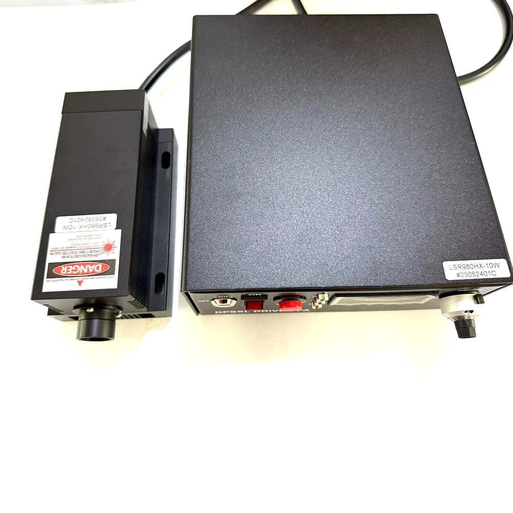 808nm 5W/8W/10W Lab Infrared Laser Module + TTL/Analog + TEC + Adjustable Power Supply