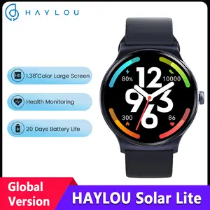 HAYLOU Solar Plus RT3 Smart Watch 1.43 AMOLED Display Bluetooth Phone Call Smartwatch Health Monitor IP68 Waterproof Sport Watch AliExpress
