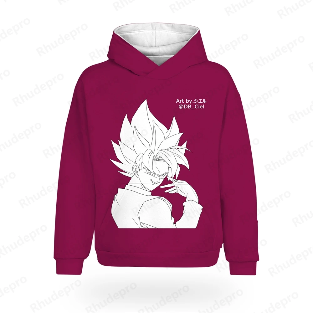 Super Saiya Cosplay com capuz masculino, Vegeta Camiseta, Tops de Streetwear, Roupas Goku, 100 a 5XL, 2024