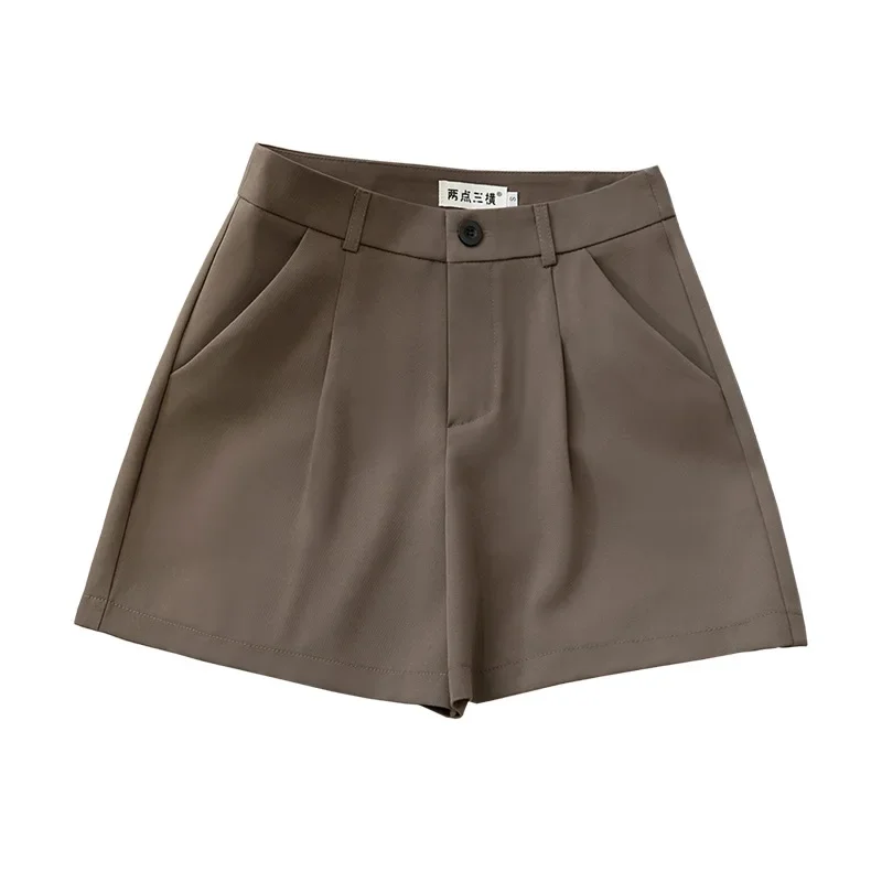 الصيف السراويل النسائية لباس خارجي 2025 جديد الربيع والصيف عالية الخصر ألف كلمة دعوى تنوعا ورقيقة واسعة الساق سراويل تقليدية #5