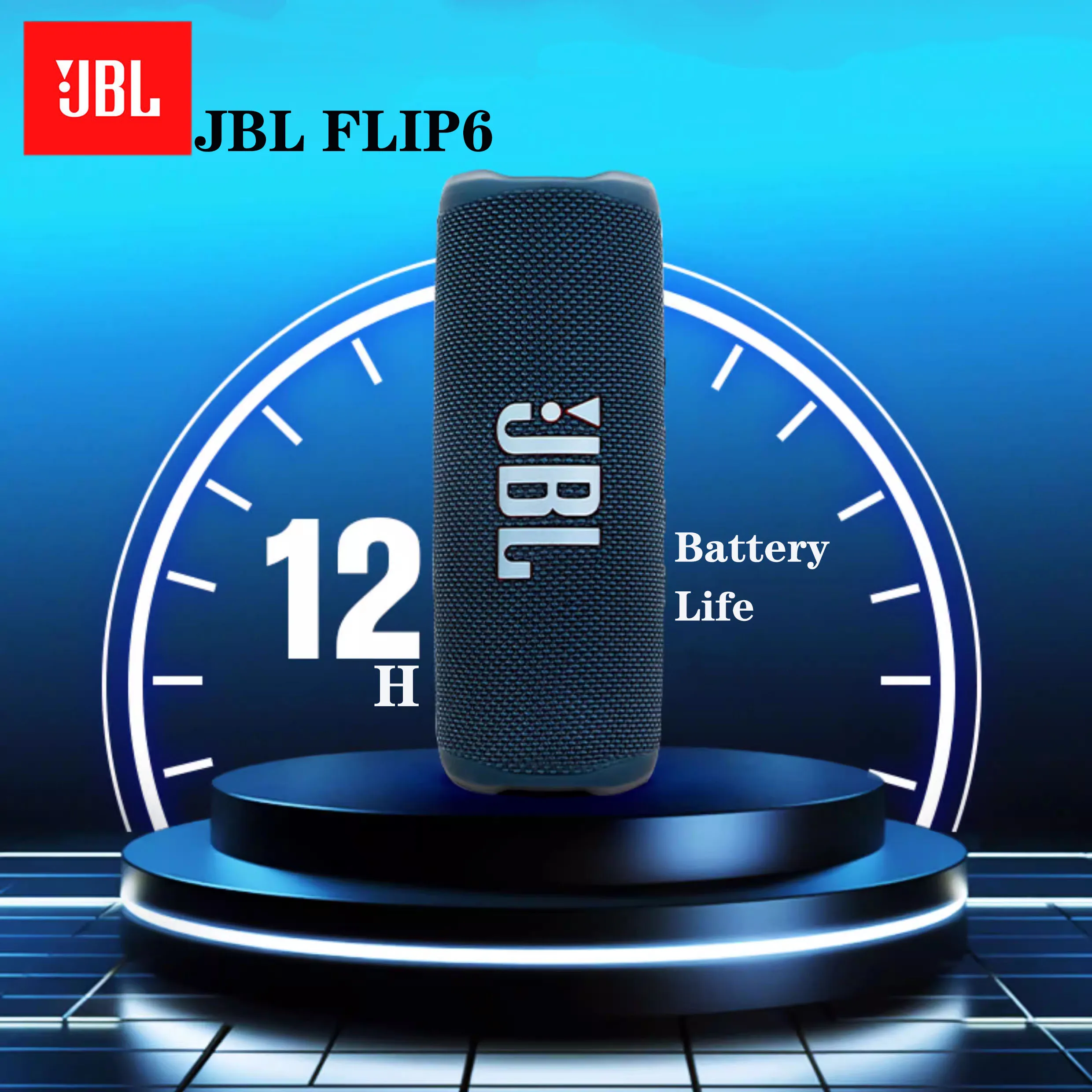 

JBL FLIP 6 Official Authentic Portable Wireless Bluetooth Speaker Music Kaleidoscope 6th Generation for Outdoor Music Party
