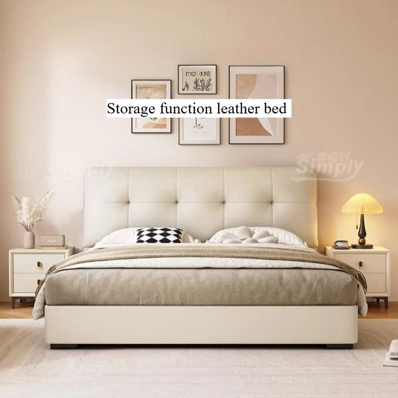 

Японские уникальные кровати для спальни без матраса, двуспальная кровать 150x200 см, деревянный каркас, аксессуары для дома и спальни