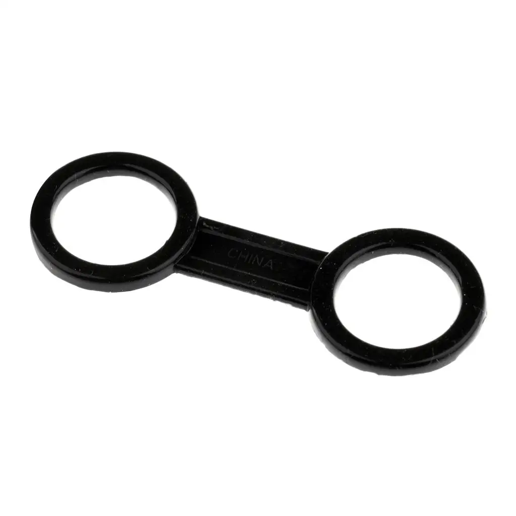 

MagiDeal Лидер продаж, 1 шт., силиконовая маска для подводного плавания с трубкой, ремешок, держатель, зажим, фиксатор, снаряжение для подводного плавания, оборудование Acce Black