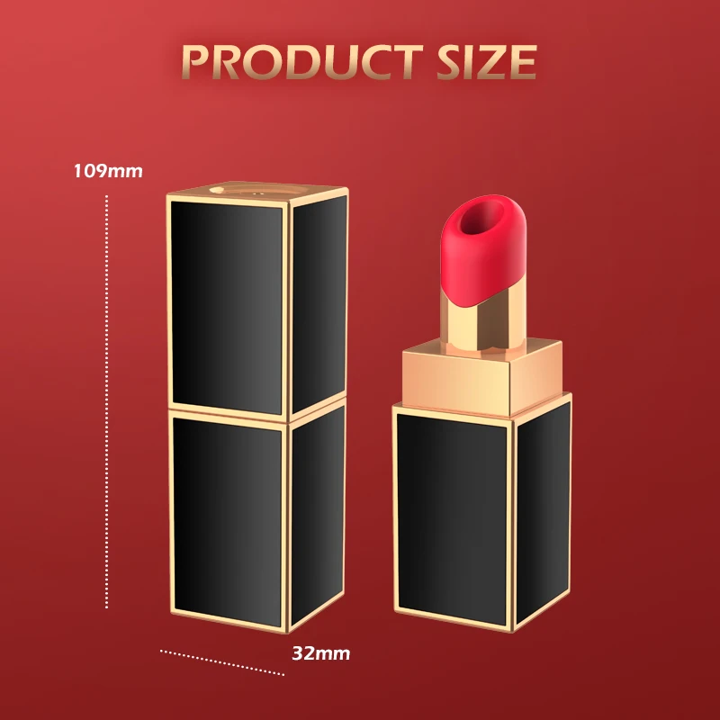 Licklip Magic Lipstick Sucking Sex Toys for Women 3 Speeds 7 Frequencies Adult Suction Erotic Nipple Sucker Massager