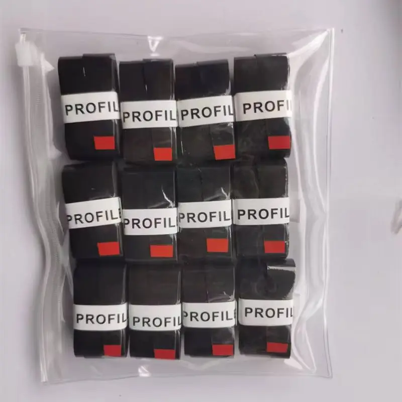 12 шт., клей для рук Wilson, нескользящая теннисная ракетка, повязка на пот, поглощающая ручка, повязка на повязку, ручка из искусственной кожи, противоскользящий клей для рук