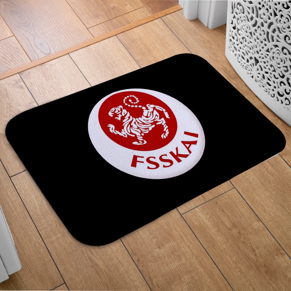Shotokan Karate Doormat Home Carpet Entrance Door Mats Modern Decor Carpet Bathroom Floor Mats 185