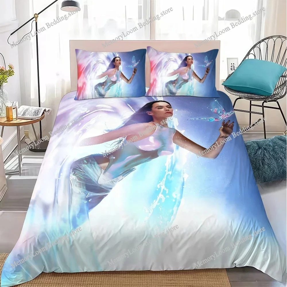

Singer K-Katy P-Perry 143 Duvet Cover Set Home Style Bedding Soft Laundry Cotton Bed Student Dormitory Gift Home Textileextile96
