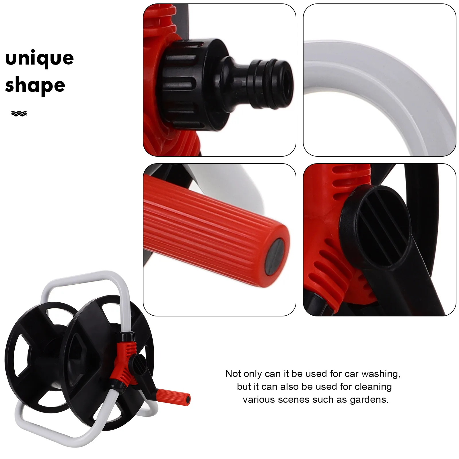 

Garden Freestanding Rack Stainless Steel Water Hose Hanger Storage Organizer Hose Storage Organizer Durable Outdoor