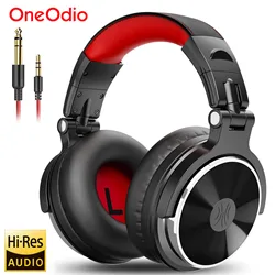 Profesional DJ Auriculares Monitor de Estudio Auriculares Estéreo Con Cable Gaming Headset auriculares Para la Computadora Del Teléfono PC PS4 Xbox uno