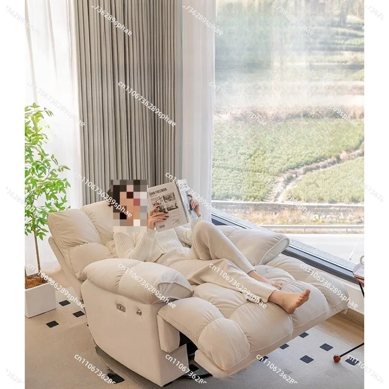 Multifunctional single sofa Electric cloud rocking chair Sleeping and reclining lazy sofa in living room