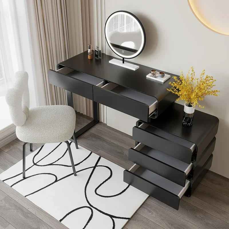 Luxury Trendy Makeup Table Beauty Simple Modern Nordic Vanity Table Elegant Unique Quality Coiffeuse De Chambre Home Furniture