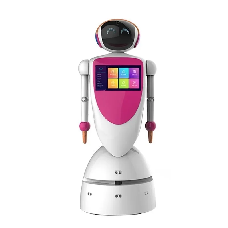 Bionic AI large model humanoid robot, intelligent obstacle avoidance dance robot language, welcome lover