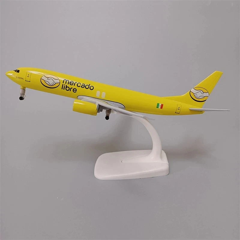 20cm Aircraft Model Boeing B737 Mexican Mercado Libre Airlines Alloy Metal Replica Aviation Souvenir Plane Toy Aircraft Model
