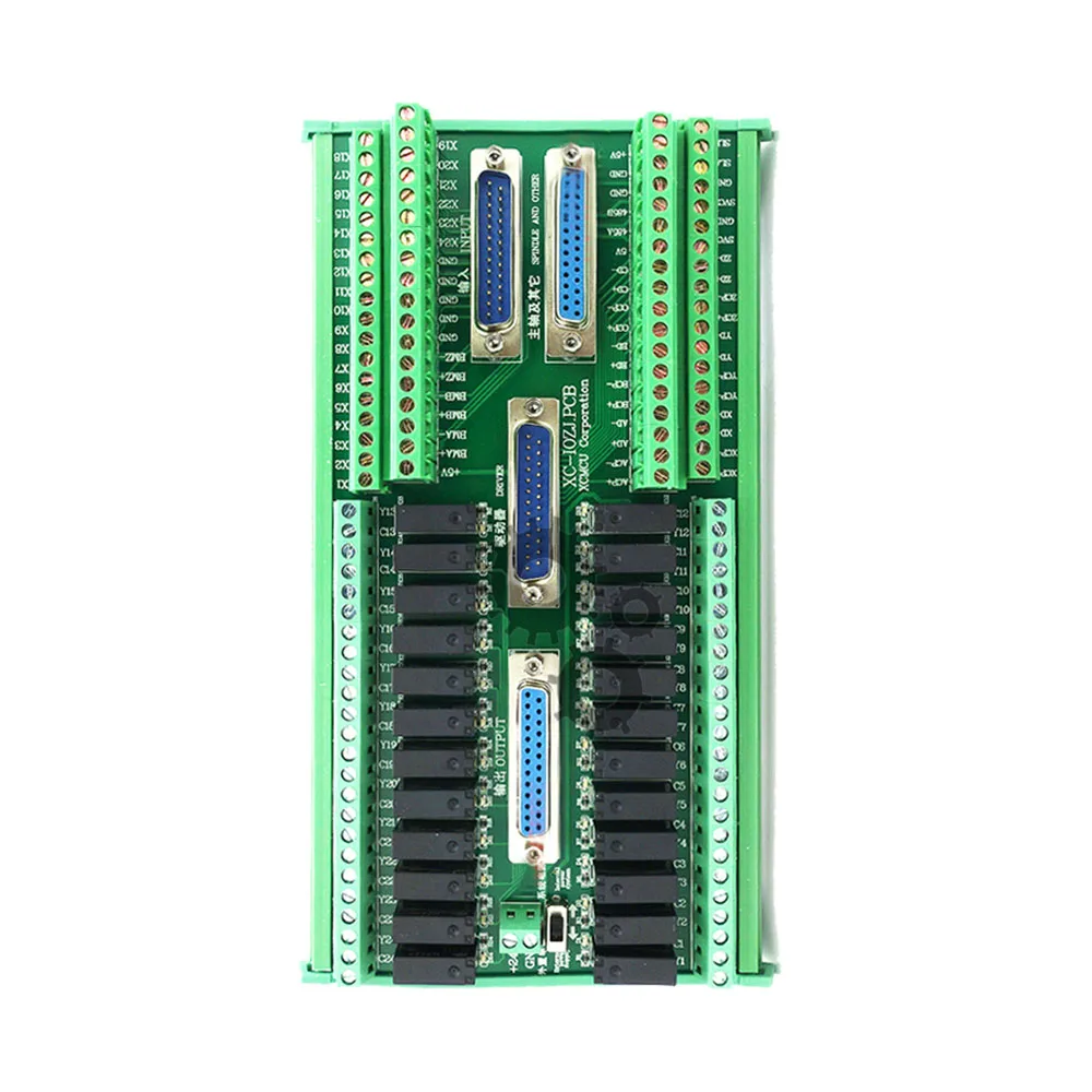 Integrated Adapter Board Io Board With 4pcs Db25 Parallel Port Cable For Xc609m Xc709m Xc809m Xc609d Xc709d Xc809d Xc609t Xc809t